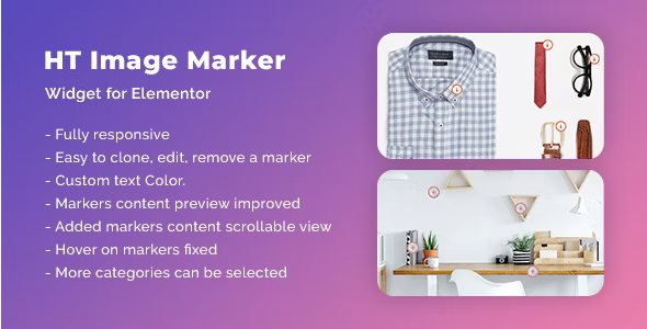 HT Image Marker for Elementor »