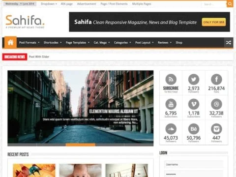 sahifa theme123 »